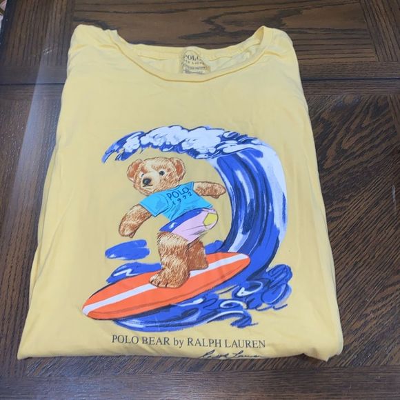 Polo Ralph Lauren Other - POLO RALPH LAUREN Bear T-shirt Surf Beach